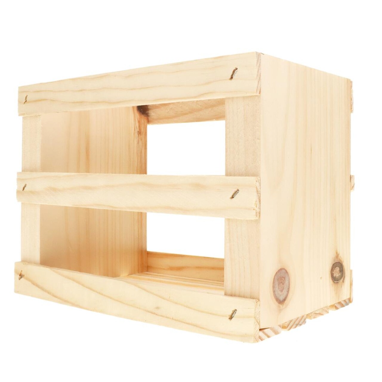 Good Wood By Leisure Arts Wooden Crate, Wood Crate Unfinished, Crates For Display, Crates For Storage, Wooden Cheap Unfinished, 7" X 5.125" X 4"